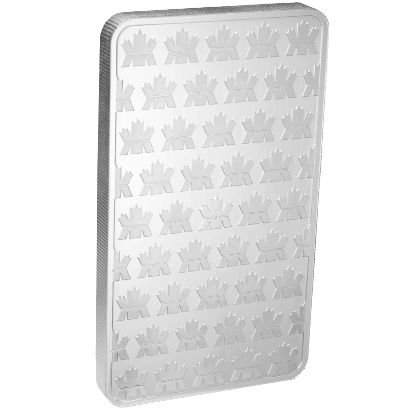 Buy 10 oz. Royal Canadian Mint Silver Bar Price in Canada TD